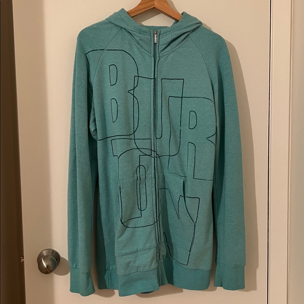 Burton Teal Zip-Up Jacket